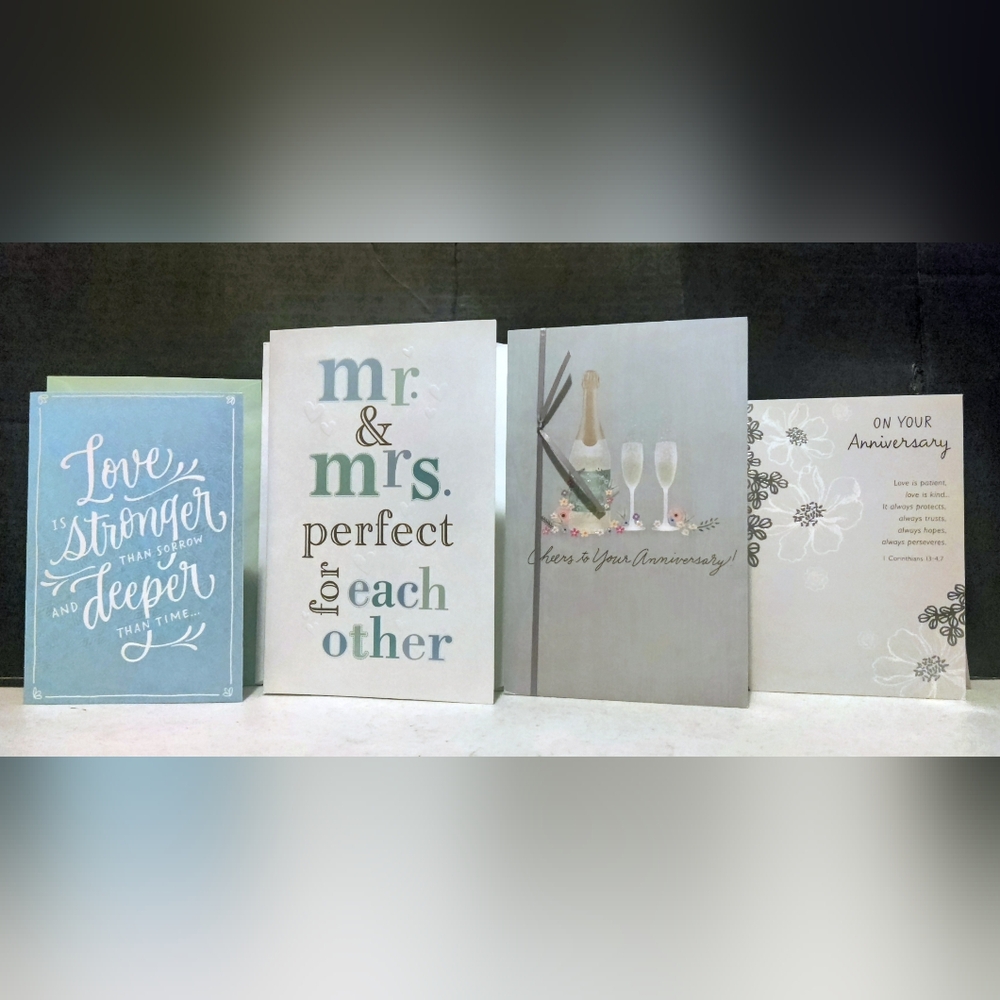 ⭐3 For $21⭐Wedding & Anniversary American Greetings Card Set